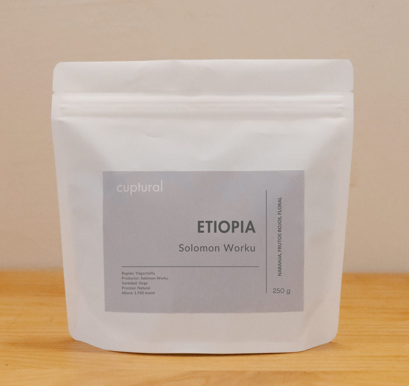 Etiopía Solomon Worku - Espresso