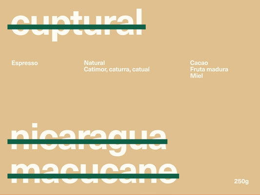 Nicaragua Macucane natural - Espresso