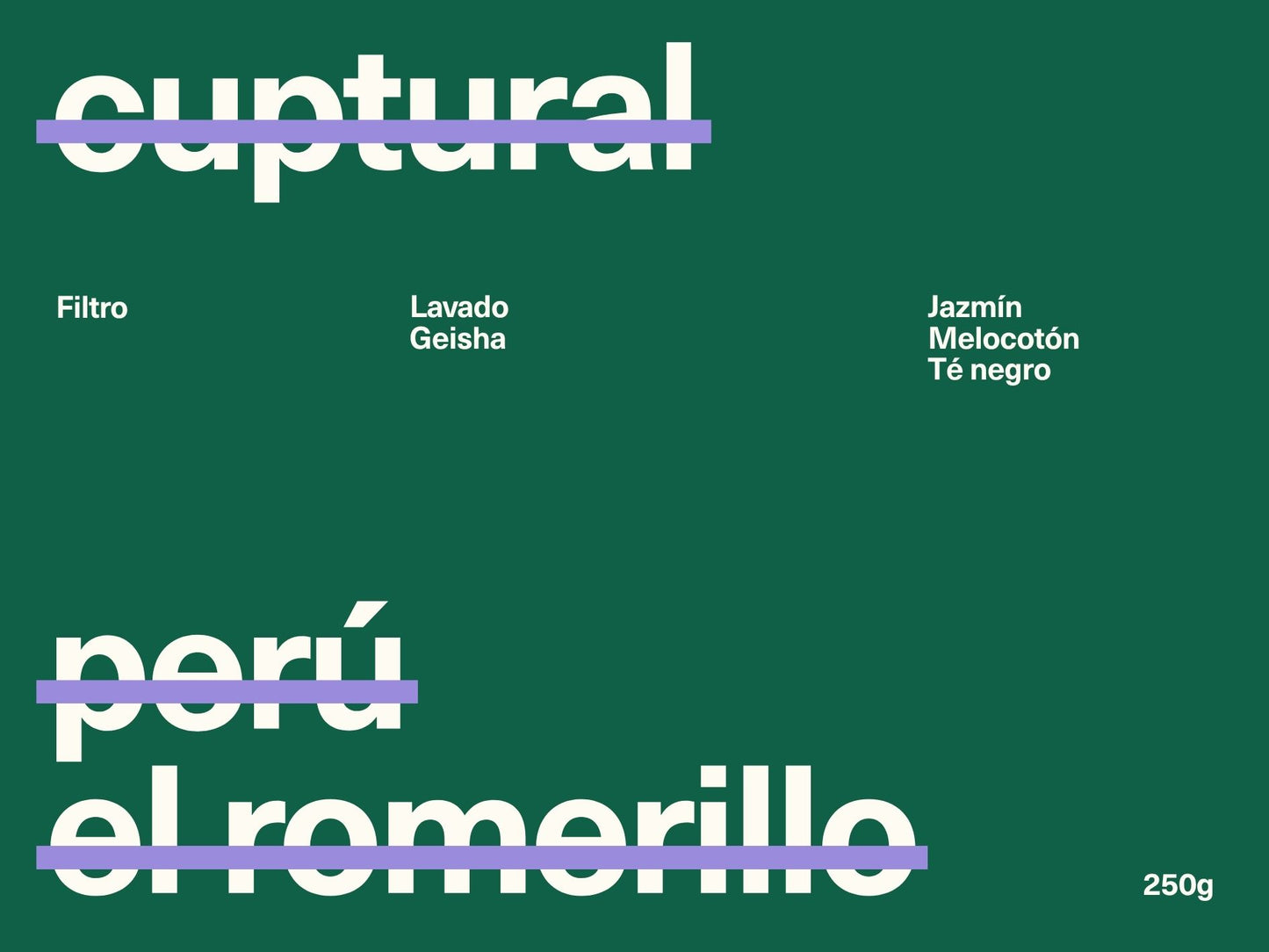 Perú el romerillo - Filtro