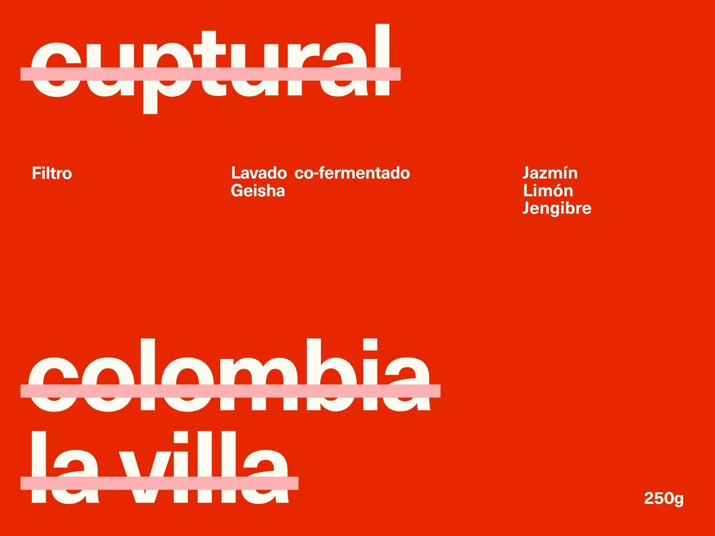 Colombia La Villa · Geisha