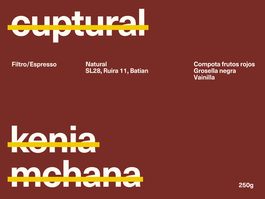 Kenia Mchana - Filtro/Espresso
