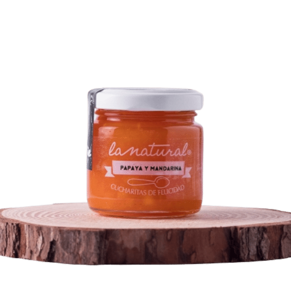 Confitura artesana de papaya y mandarina