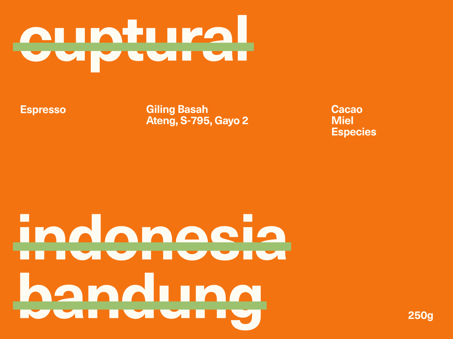 Indonesia Bandung - Espresso