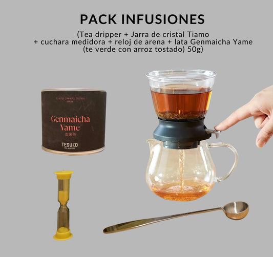 Pack infusión Genmaicha Yame