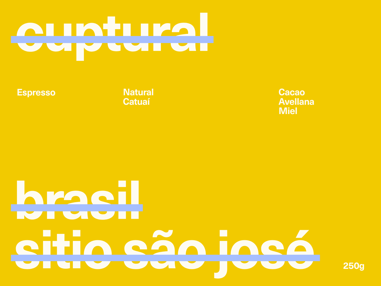 Brasil Sitio São José - Espresso