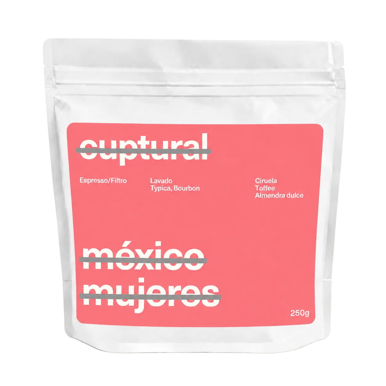 Bolsa de café México Mujeres de cuptural coffee