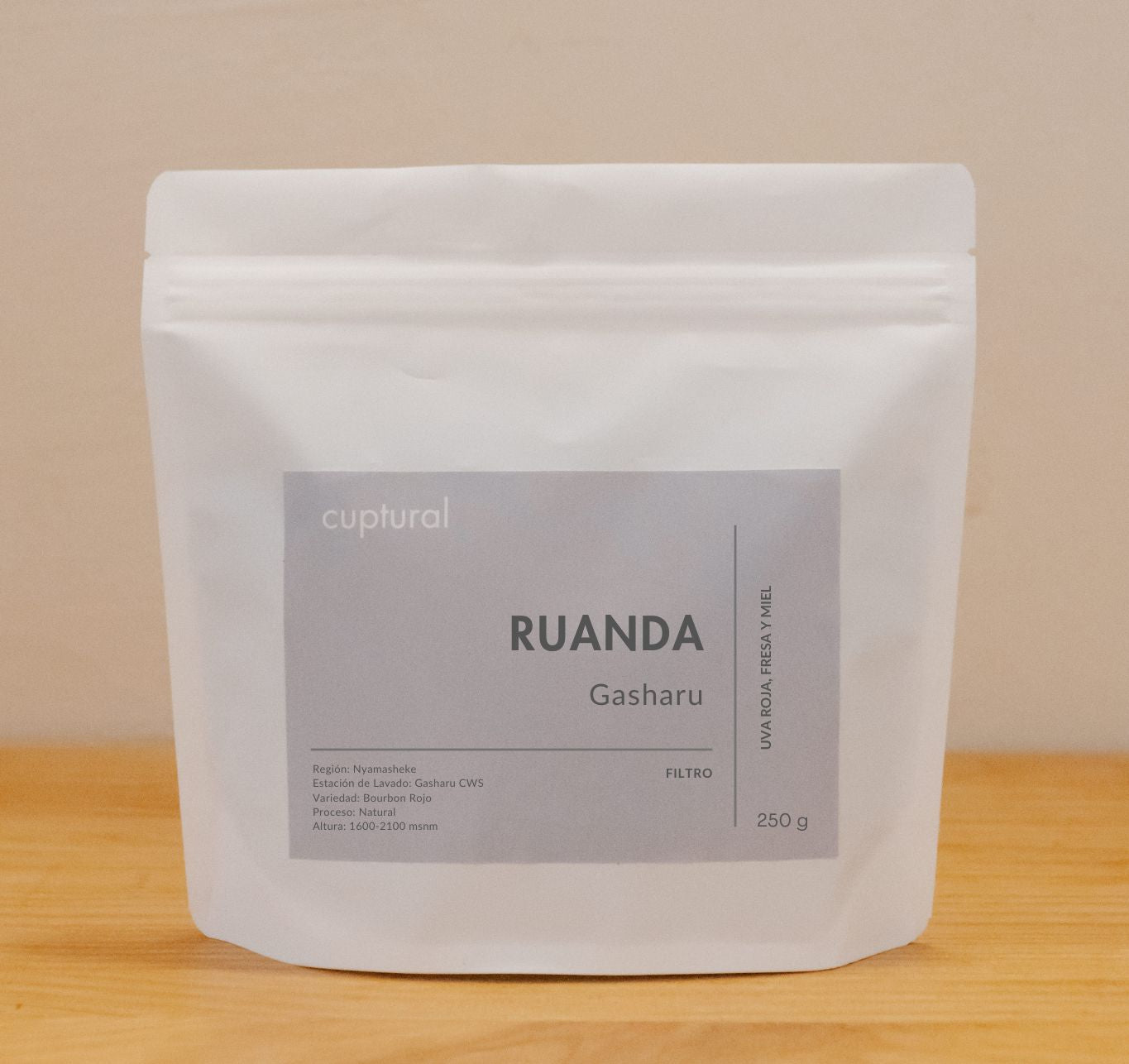 Ruanda Gasharu Natural - Filtro