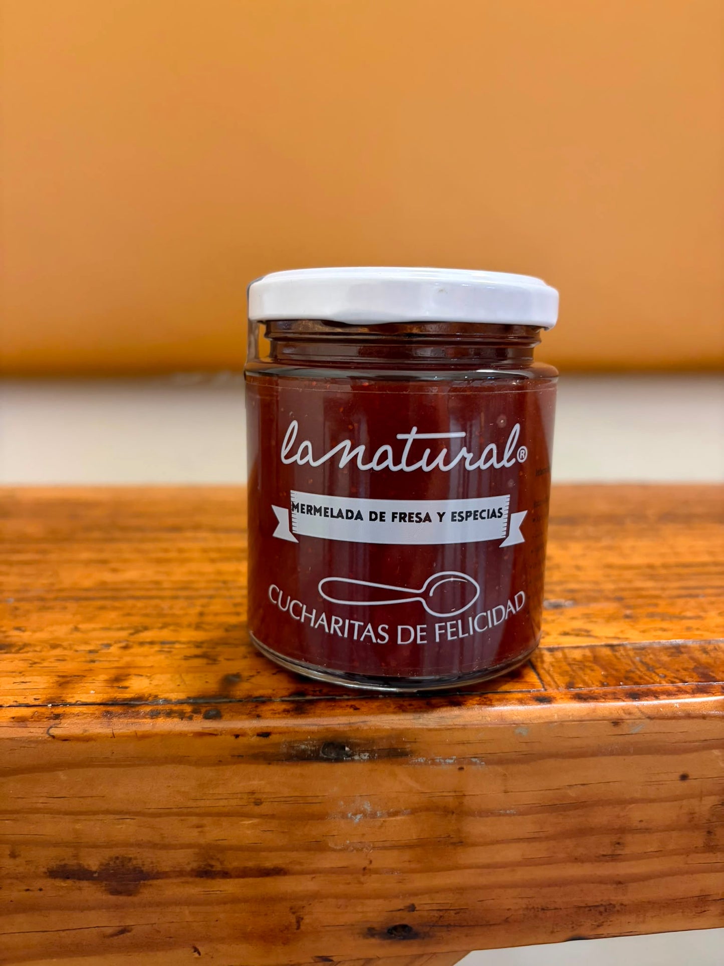 Mermelada artesana de fresa y especias