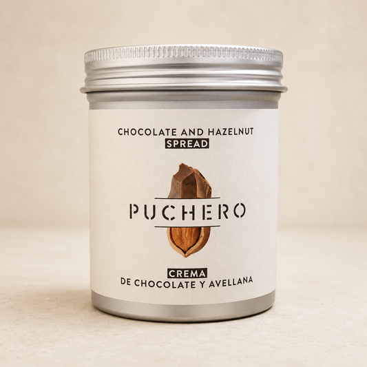 Crema de chocolate y avellanas Puchero de 200 g