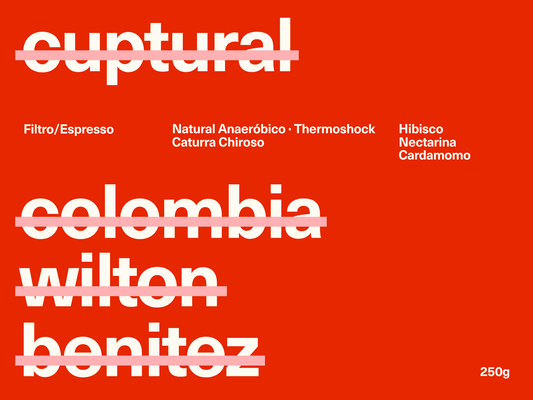 Cuptural Colombia Wilton Benítez Caturra Chiroso 250g