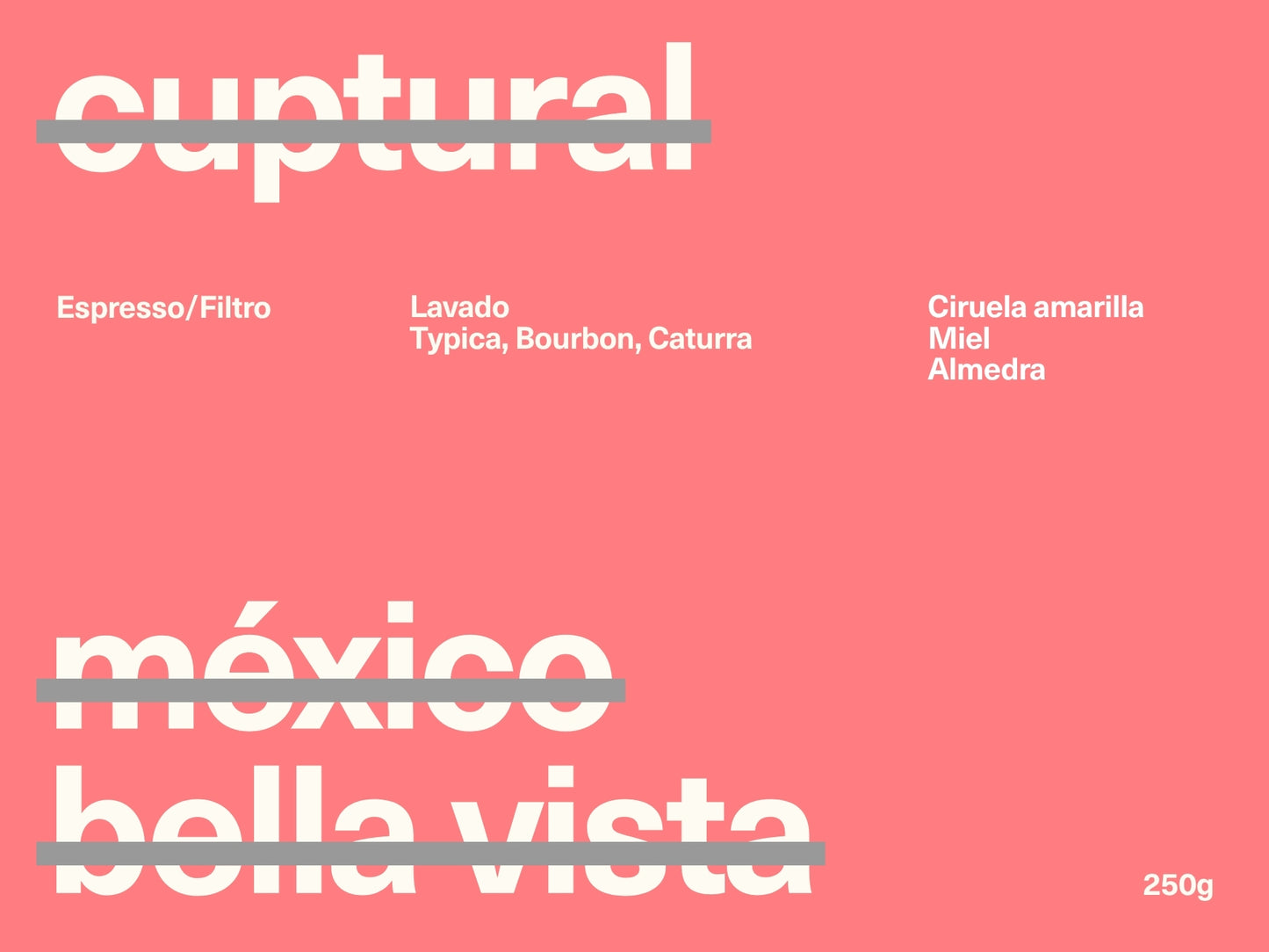 Café México Bella Vista de cuptural coffee
